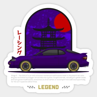 Tuner Purple MK5 Celica Superior JDM Sticker